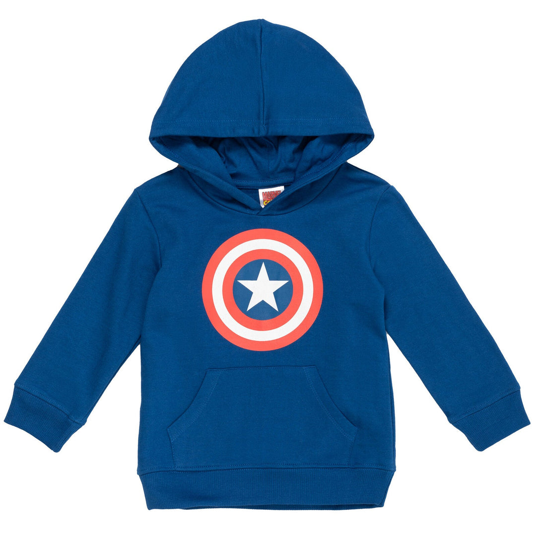 Marvel Avengers Captain America Fleece Pullover Hoodie - imagikids