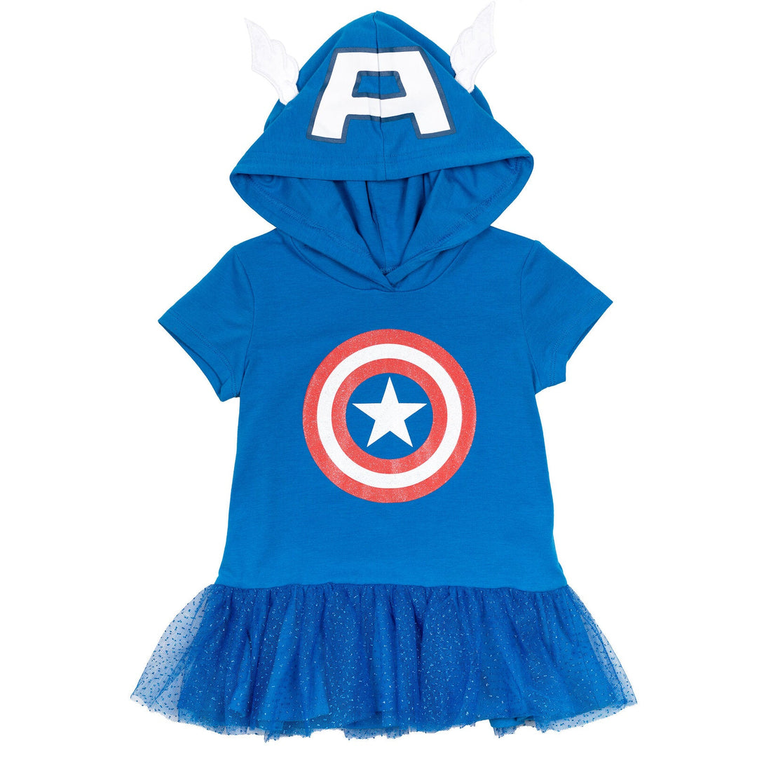 Marvel Avengers Captain America T-Shirt and Leggings Outfit Set - imagikids