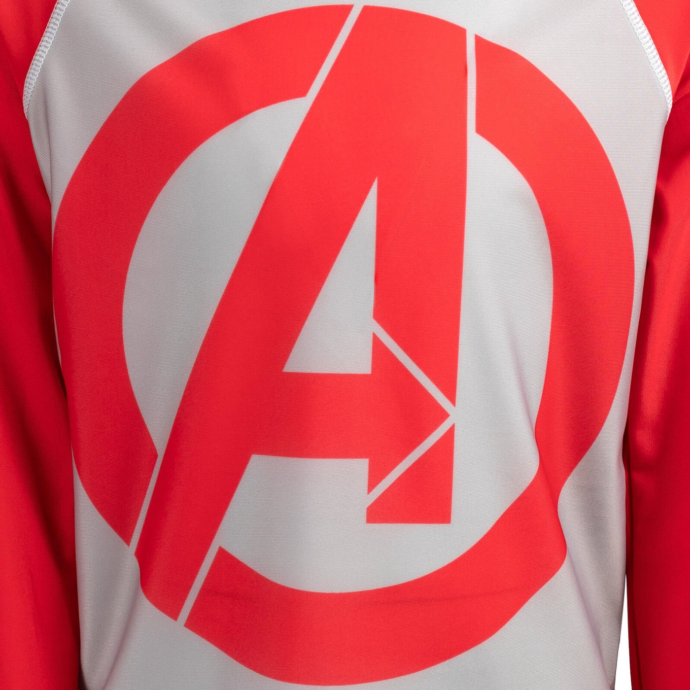 Marvel Avengers Captain America UPF 50+ Rash Guard Swim Shirt - imagikids