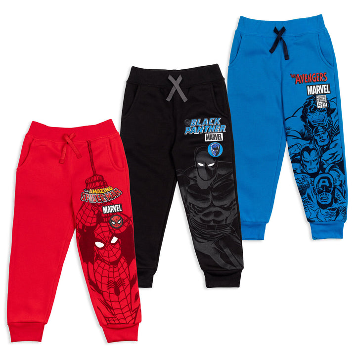 Marvel Avengers Fleece 3 Pack Jogger Pants