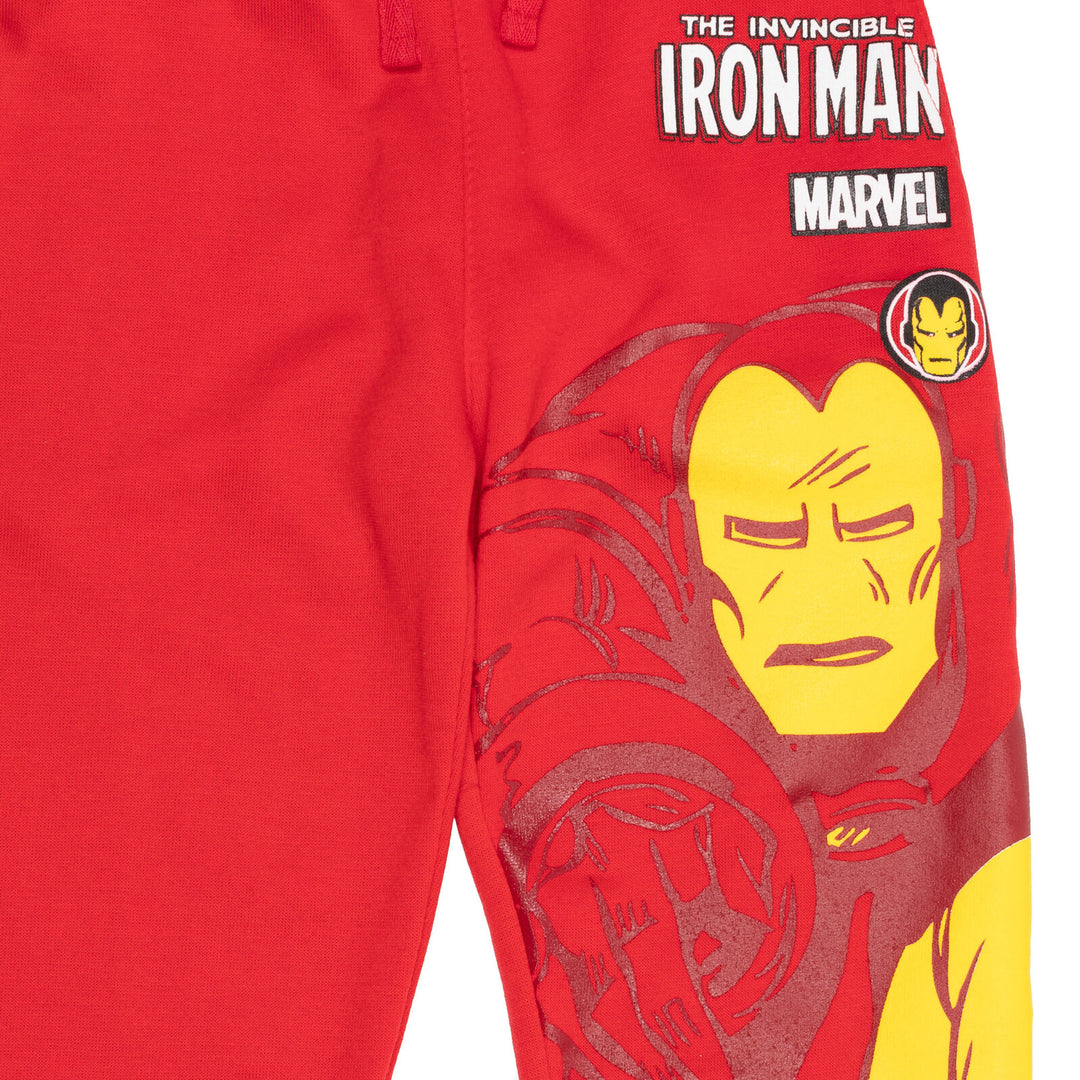 Marvel Avengers Spider-Man Venom Iron Man Thor Fleece 3 Pack Jogger Pants