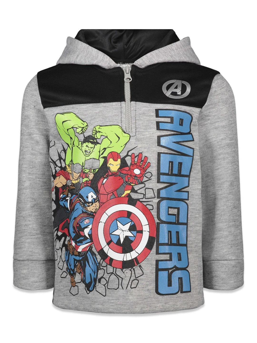 Marvel Avengers Fleece Half Zip Hoodie - imagikids