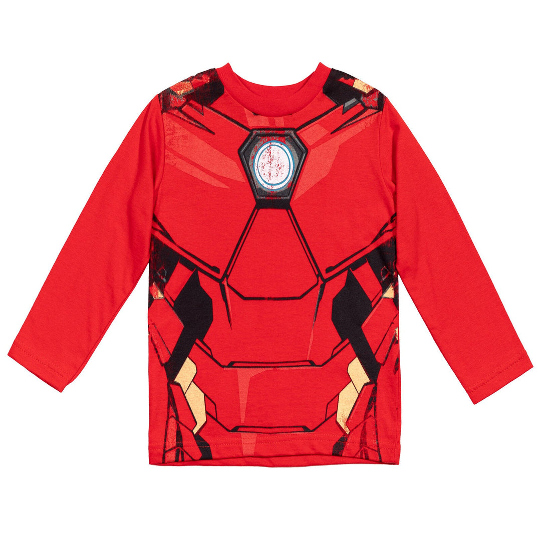 Marvel Avengers Iron Man 2 Pack Cosplay Long Sleeve T-Shirts - imagikids