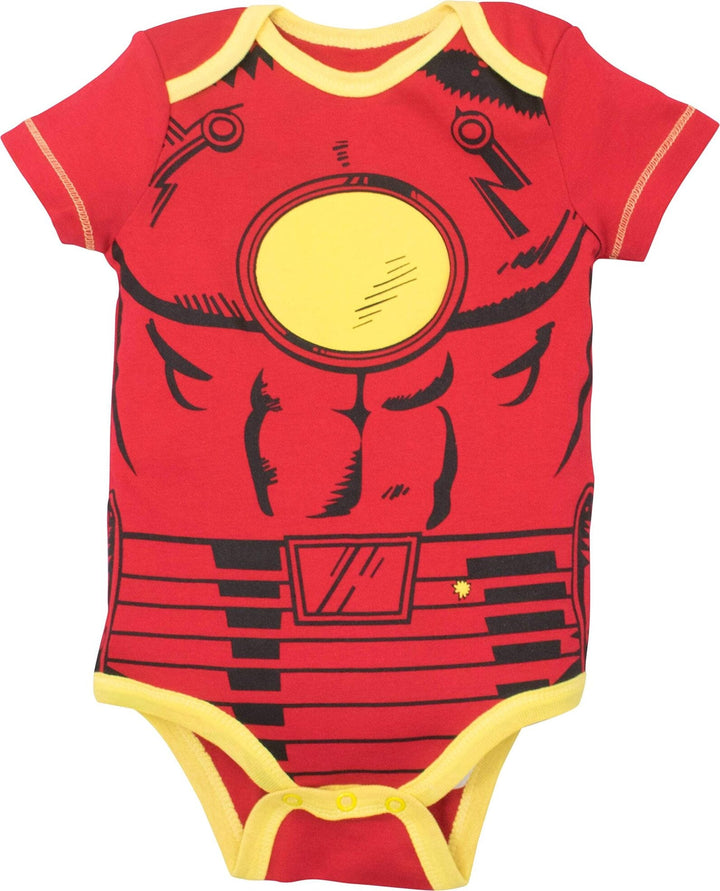 Marvel Avengers Iron Man Cosplay Bodysuit and Pants Set - imagikids