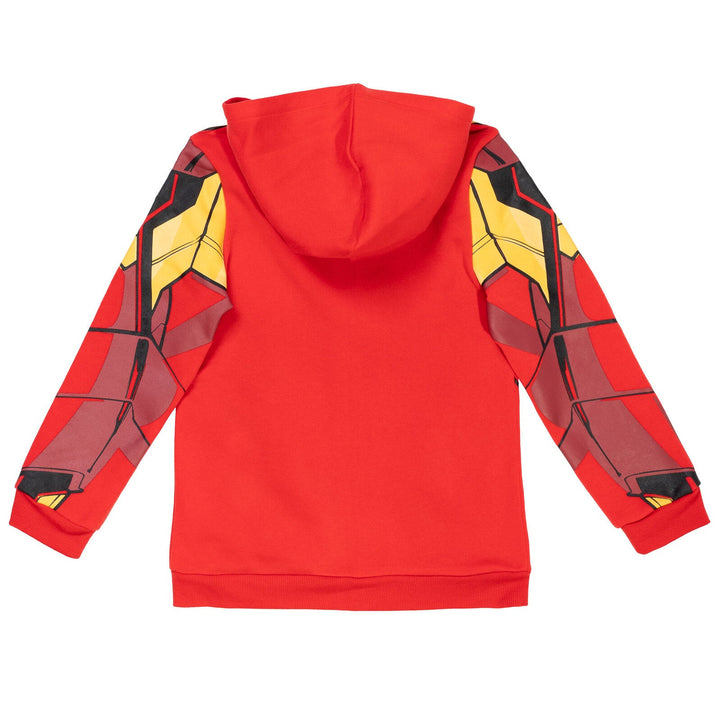 Marvel Avengers Iron Man Fleece Zip Up Hoodie - imagikids