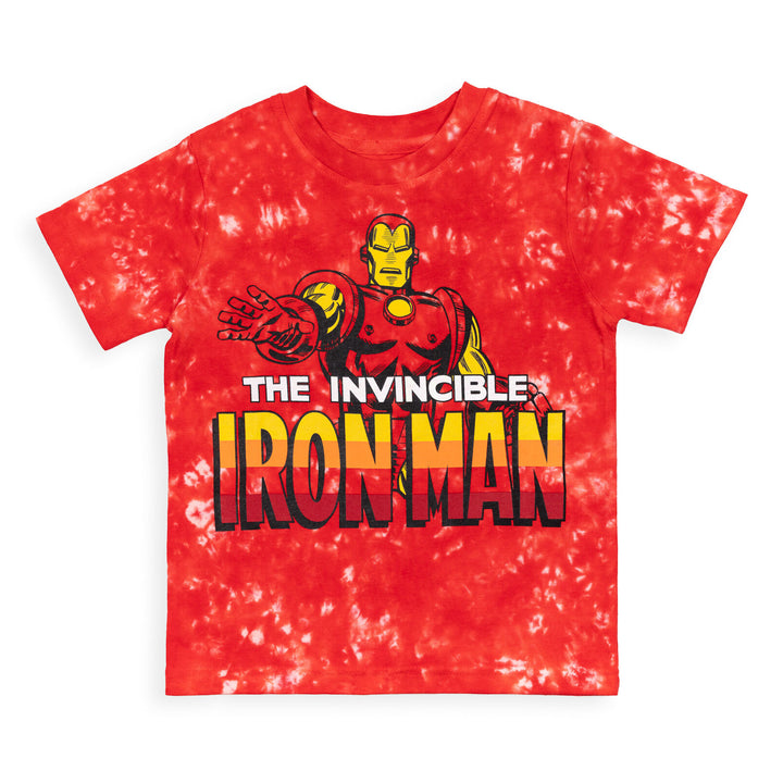 Marvel Iron Man Graphic T-Shirt & French Terry Shorts