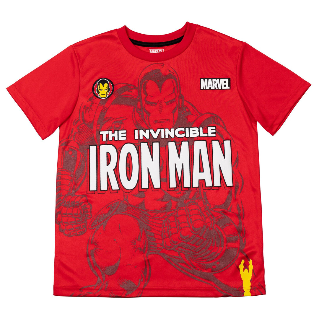 Marvel Avengers Iron Man T - Shirt and Shorts Outfit Set - imagikids