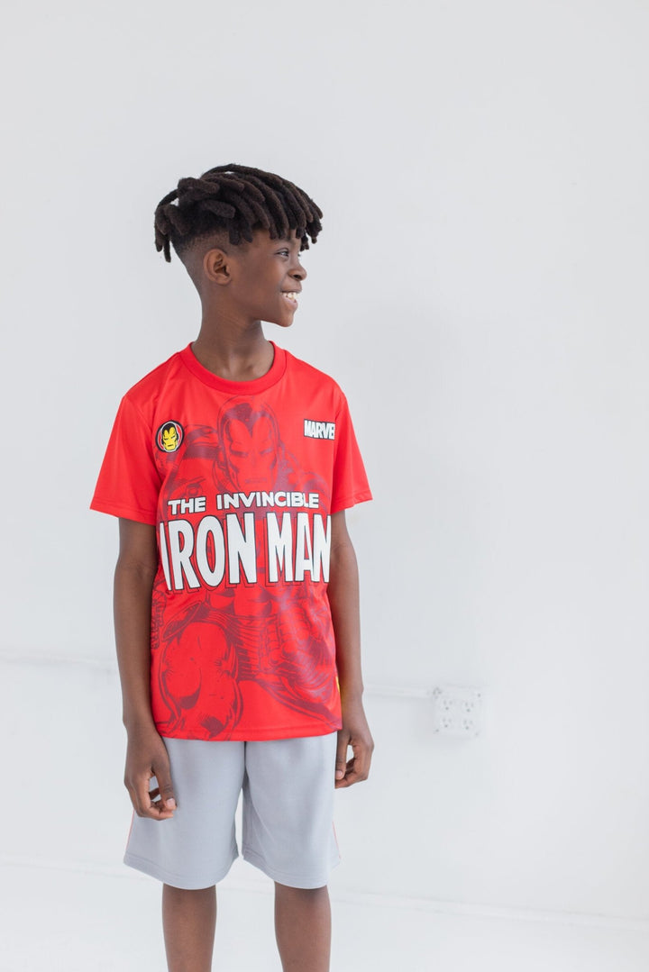 Marvel Avengers Iron Man T - Shirt and Shorts Outfit Set - imagikids