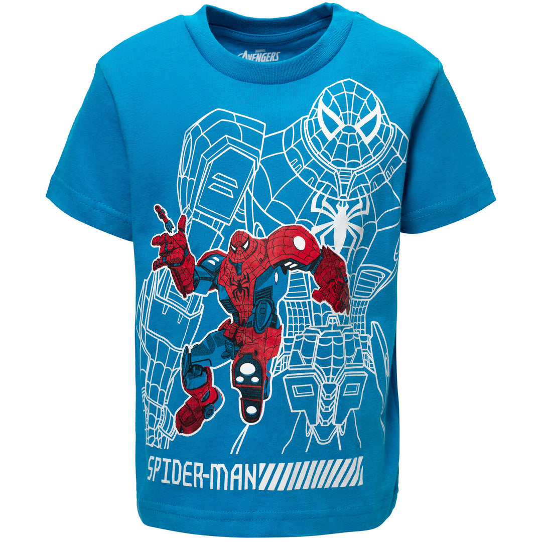 AVENGERS: MECH STRIKE 4 Pack Graphic T-Shirts