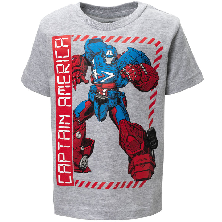 AVENGERS: MECH STRIKE 4 Pack Graphic T-Shirts