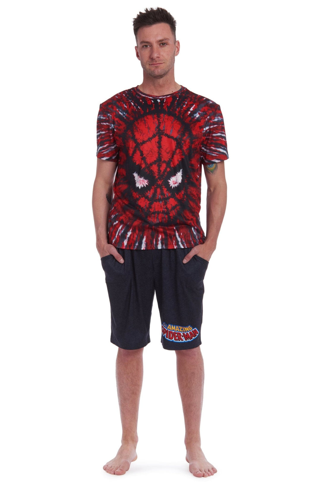 Marvel Avengers Pajama Shirt and Shorts Sleep Set - imagikids