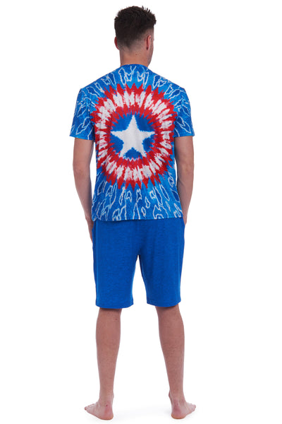 Marvel Avengers Pajama Shirt and Shorts Sleep Set