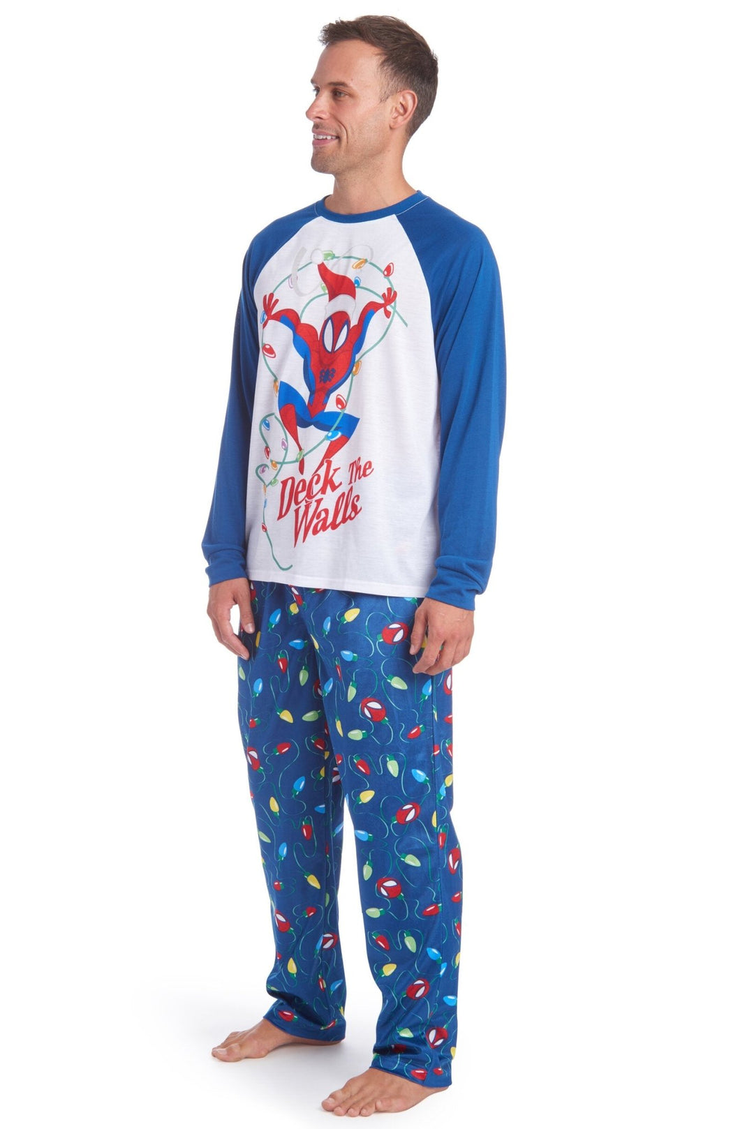 Marvel Avengers Spider - Man Avengers Pajama Shirt and Pants Sleep Set - imagikids