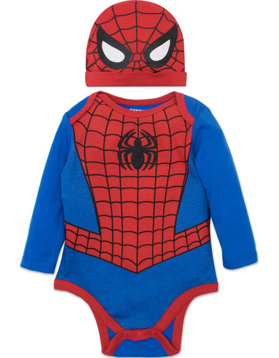 Marvel Avengers Spider - Man Cosplay Bodysuit and Hat - imagikids