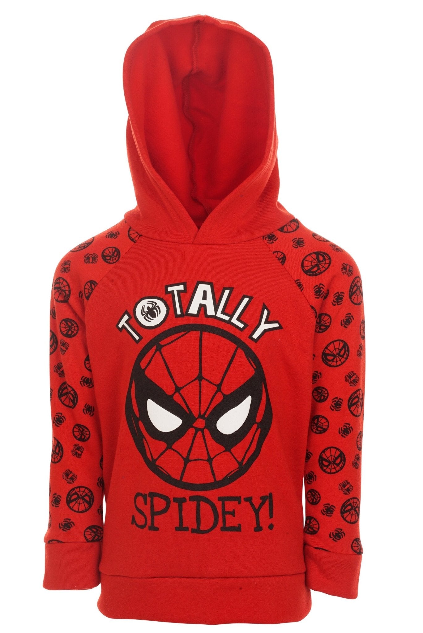 Marvel Avengers Spider - Man Fleece Pullover Hoodie and Jogger Pants Outfit Set - imagikids