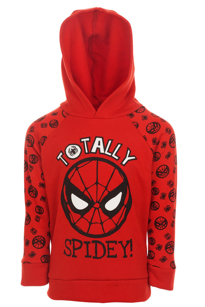 Marvel Avengers Spider-Man Fleece Pullover Hoodie and Jogger Pants Outfit Set