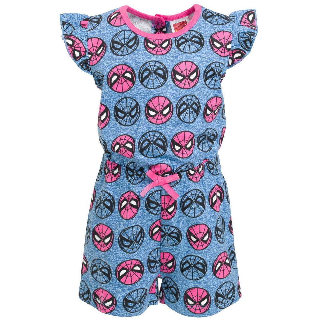 Marvel Avengers Spider - Man French Terry Romper - imagikids