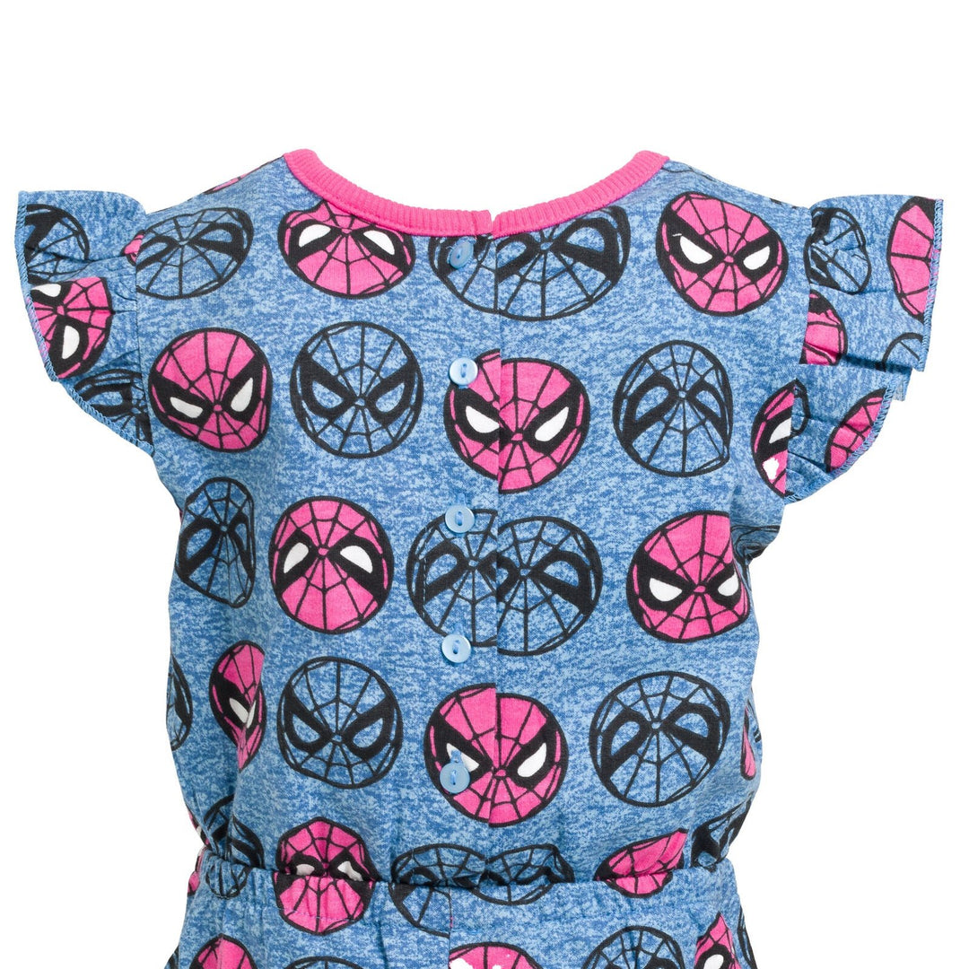 Marvel Avengers Spider - Man French Terry Romper - imagikids