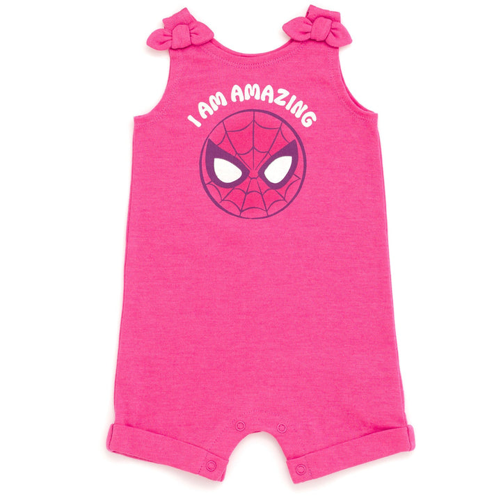 Marvel Avengers Spider - Man French Terry Romper and Headband - imagikids