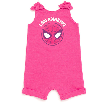Marvel Avengers Spider-Man French Terry Romper and Headband