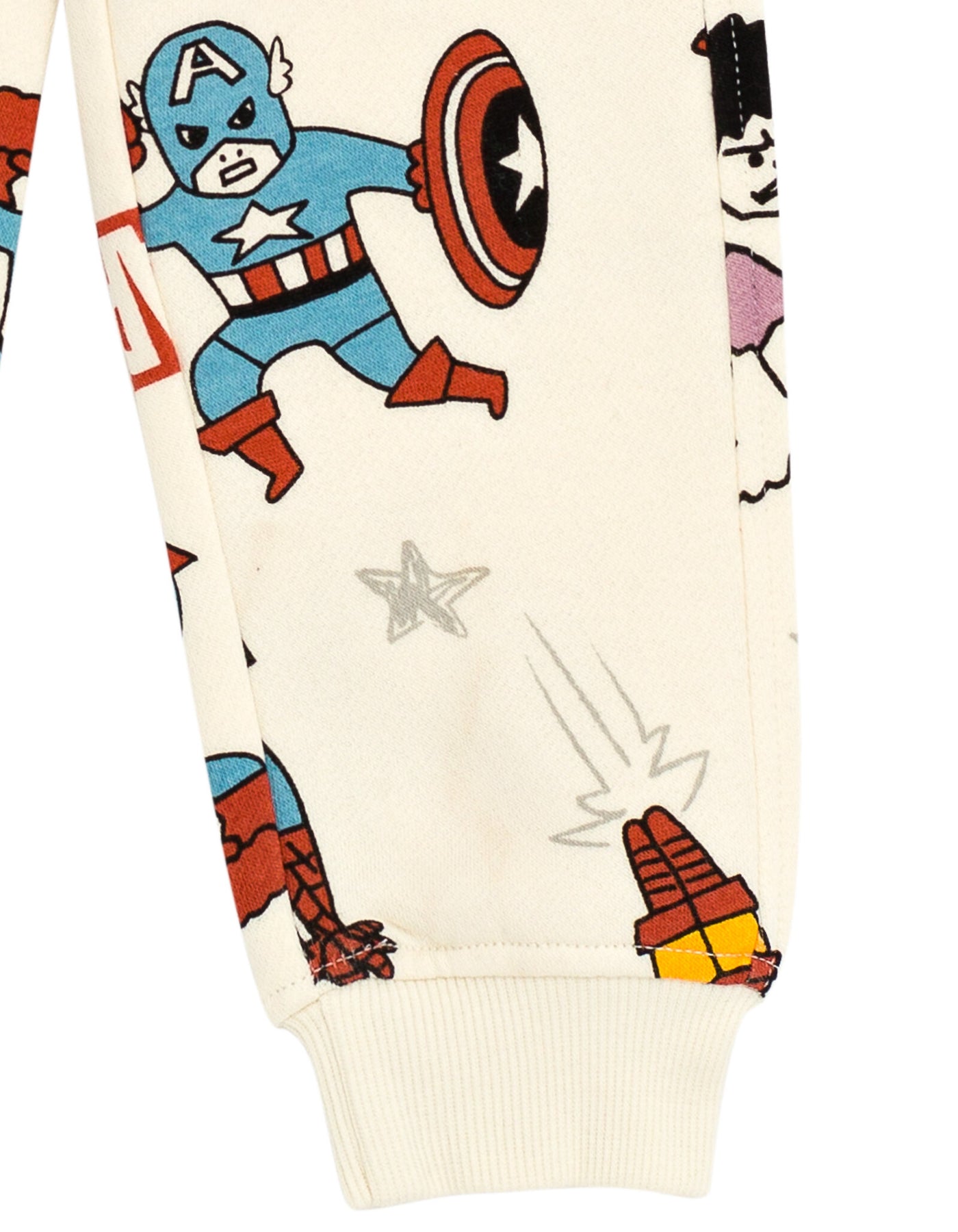 Marvel Avengers Spider-Man Iron Man Hulk Captain America Fleece Sweatshirt and Pants Set