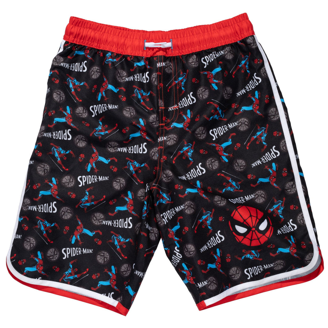 Marvel Avengers Spider - Man Rash Guard and Swim Trunks - imagikids