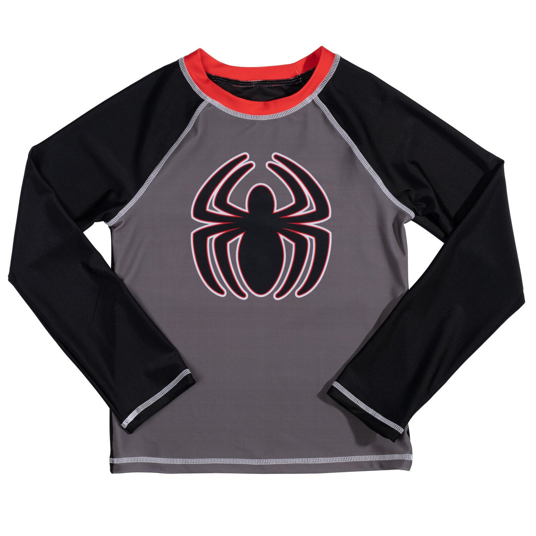 Marvel Avengers Spider - Man Rash Guard and Swim Trunks - imagikids