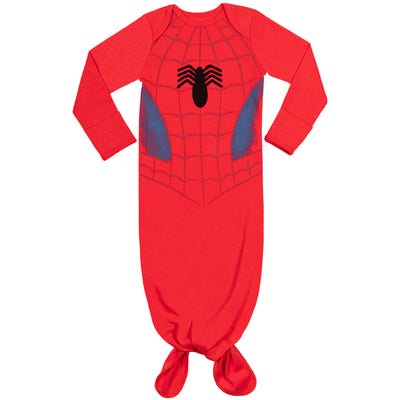 Marvel Avengers Spider-Man Sleeper Gown and Hat