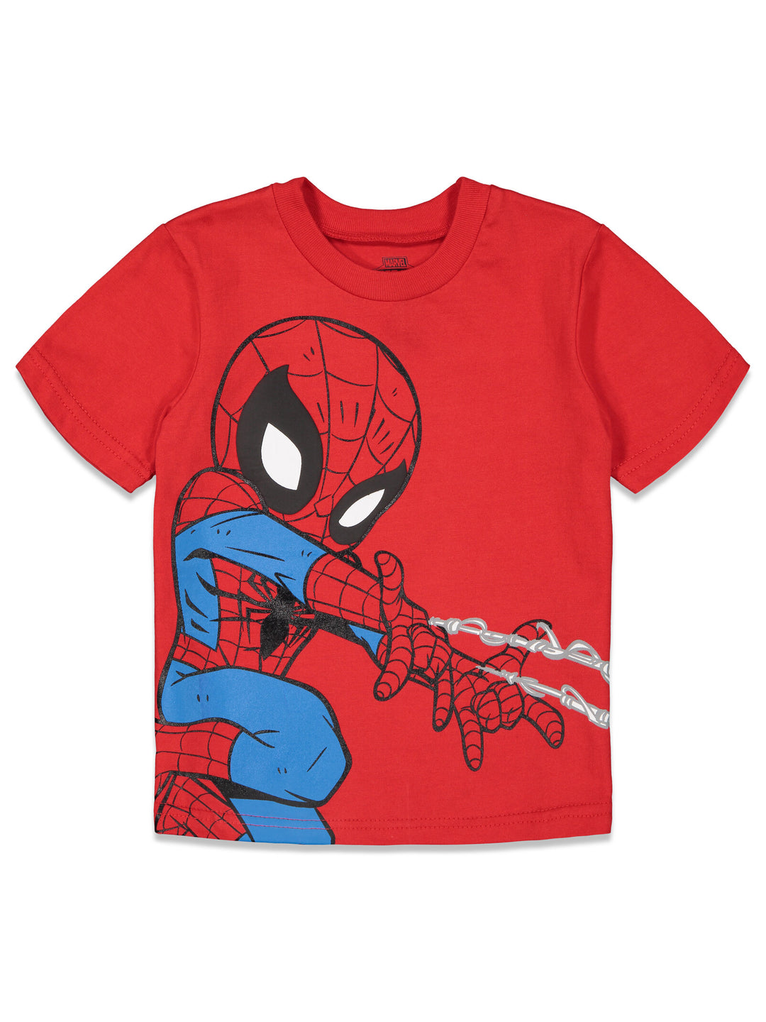 Conjunto de camiseta gráfica y pantalones cortos de Spider-Man