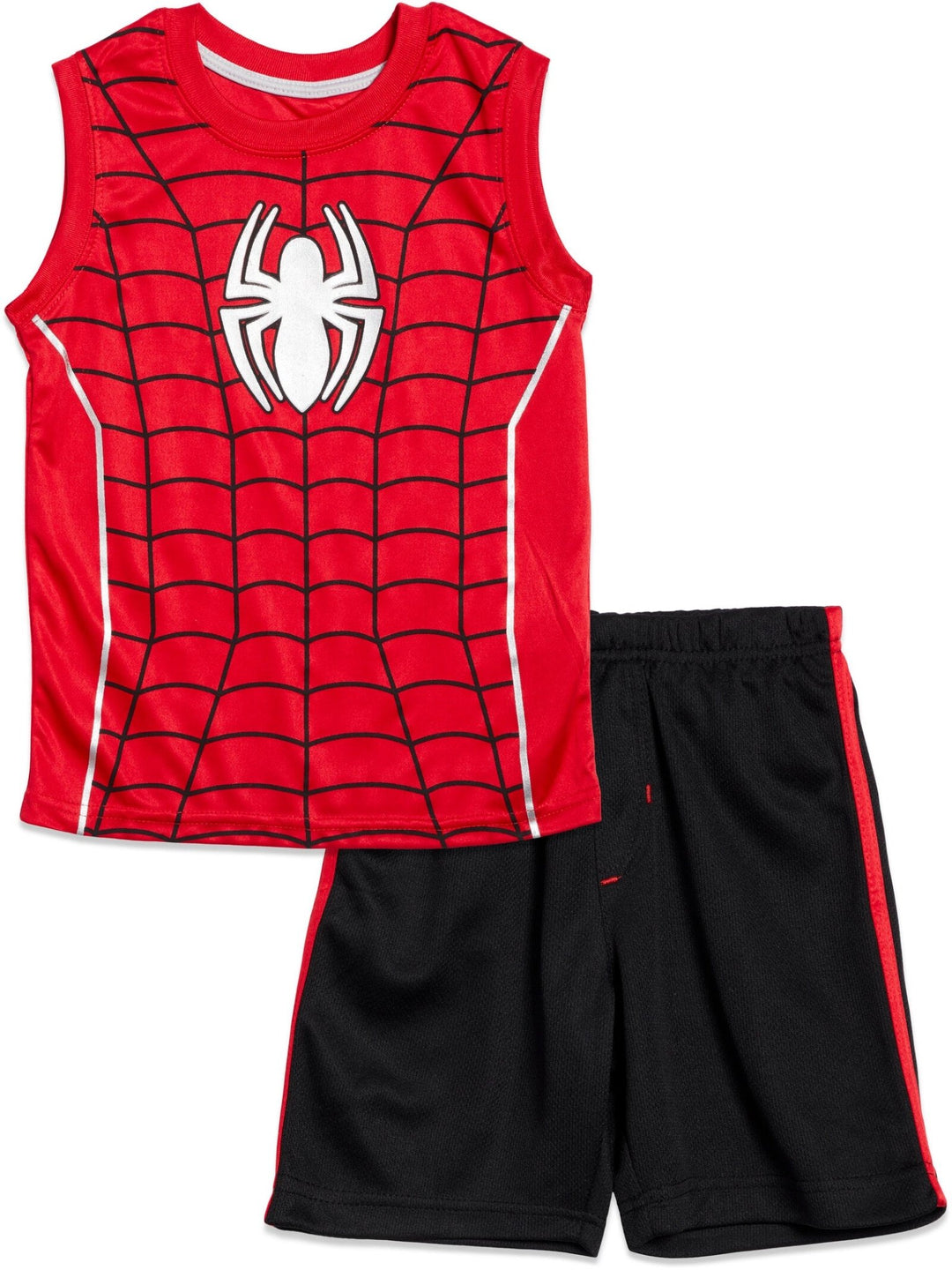 Marvel Avengers Spider - Man Tank Top and Mesh Shorts - imagikids