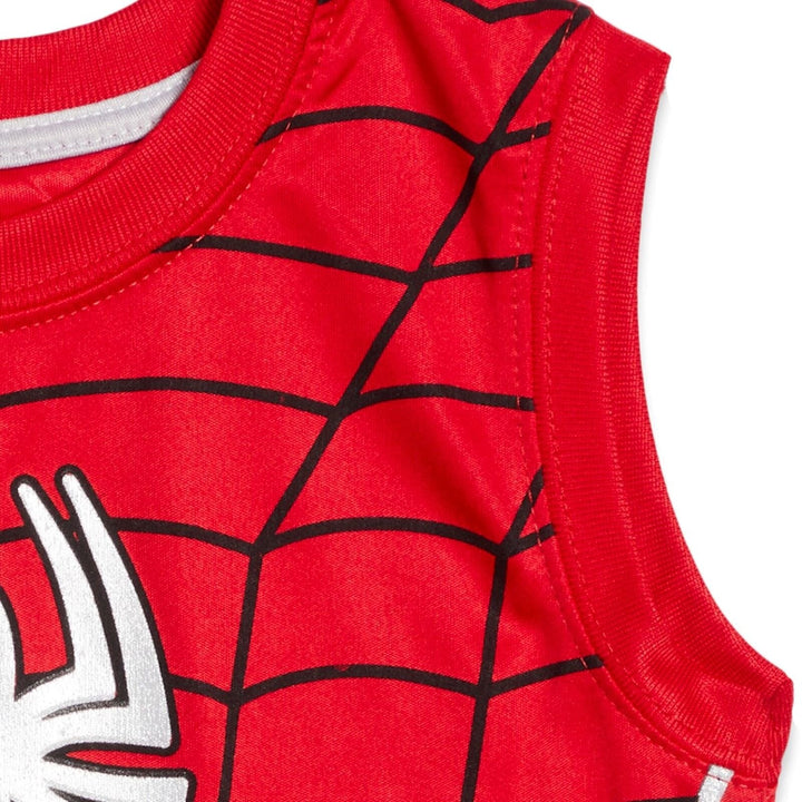 Marvel Avengers Spider - Man Tank Top and Mesh Shorts - imagikids