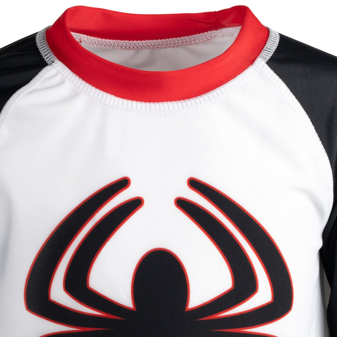 Marvel Avengers Spider - Man UPF 50+ Rash Guard Swim Shirt - imagikids