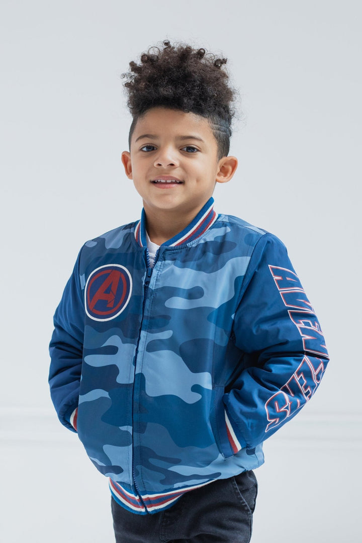 Marvel Avengers Spider - Man Varsity Bomber Jacket - imagikids