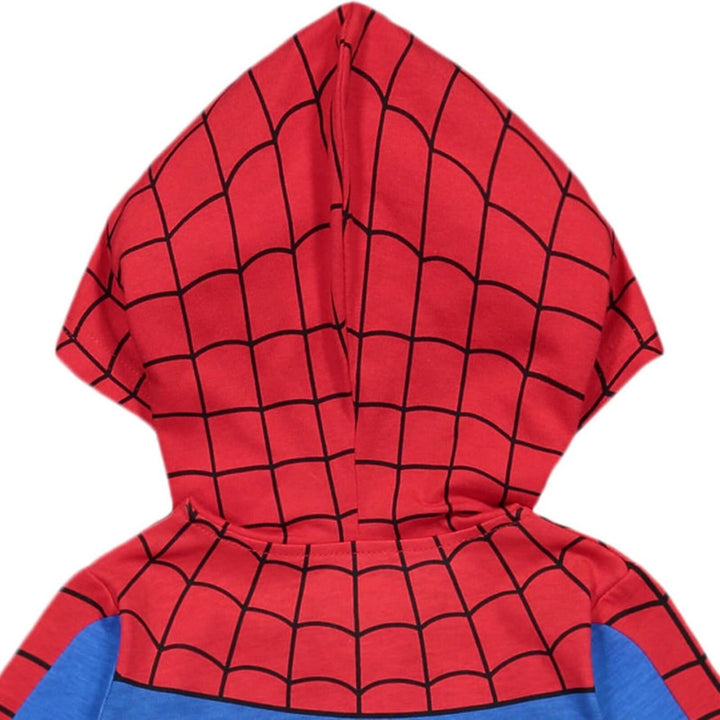 Mono de cosplay con cremallera de Spider-Man de los Vengadores de Marvel