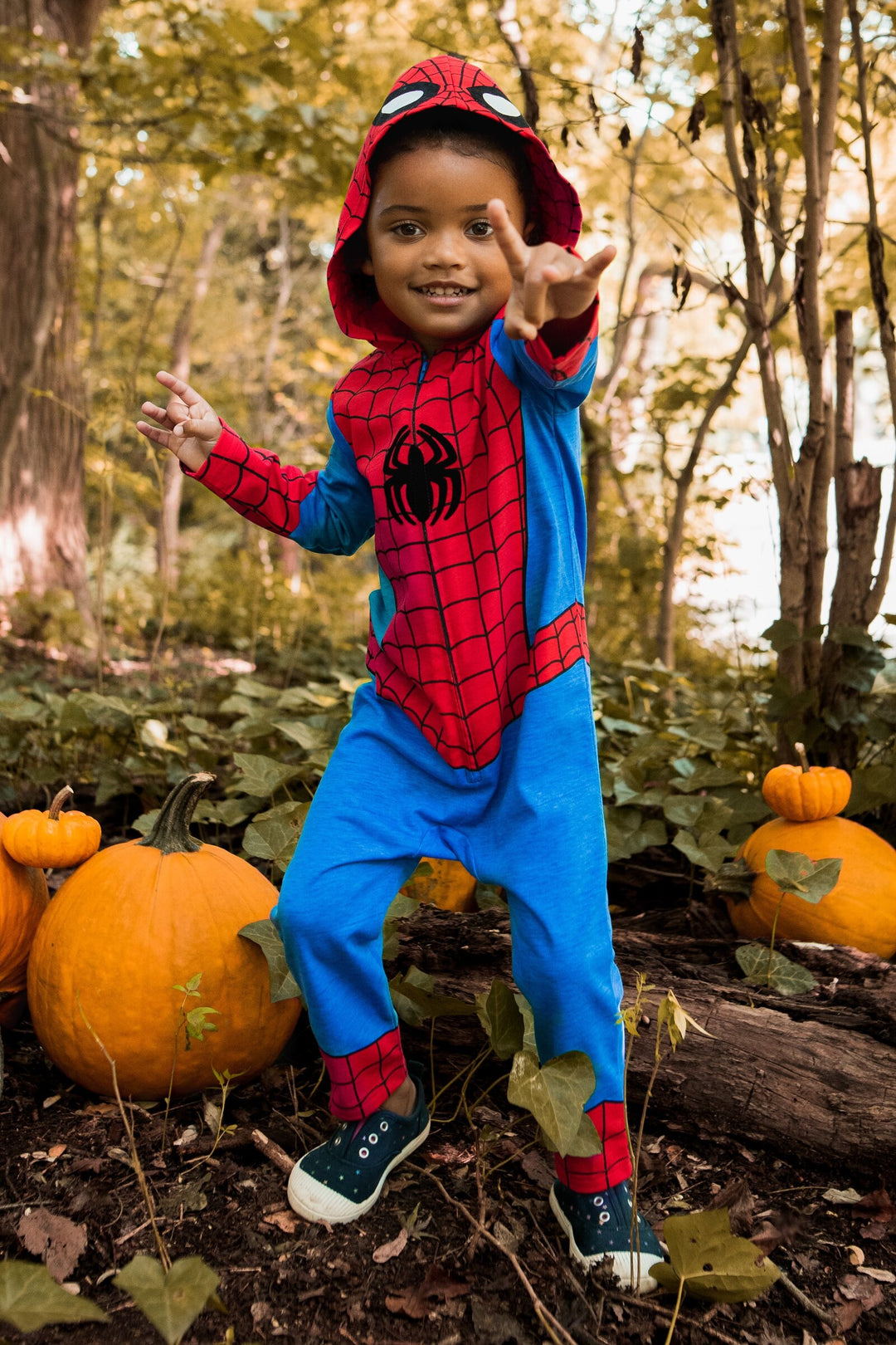 Mono de cosplay con cremallera de Spider-Man de los Vengadores de Marvel