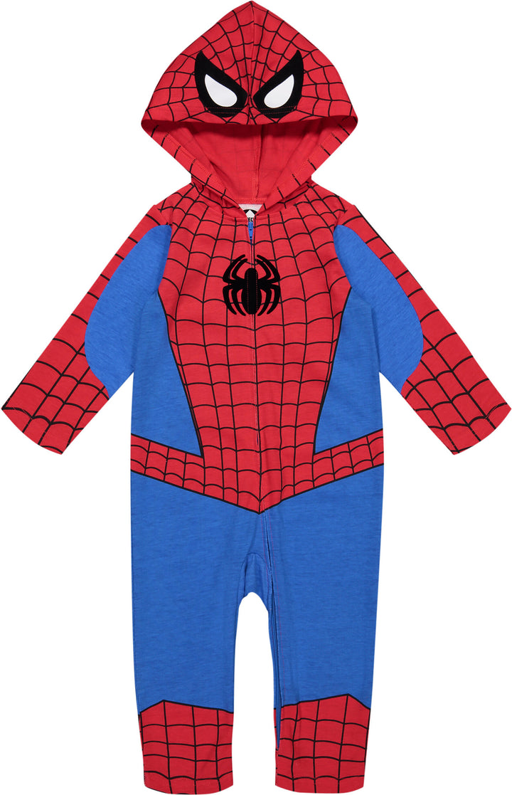 Marvel Avengers Spider-Man Zip Up Cosplay Coverall