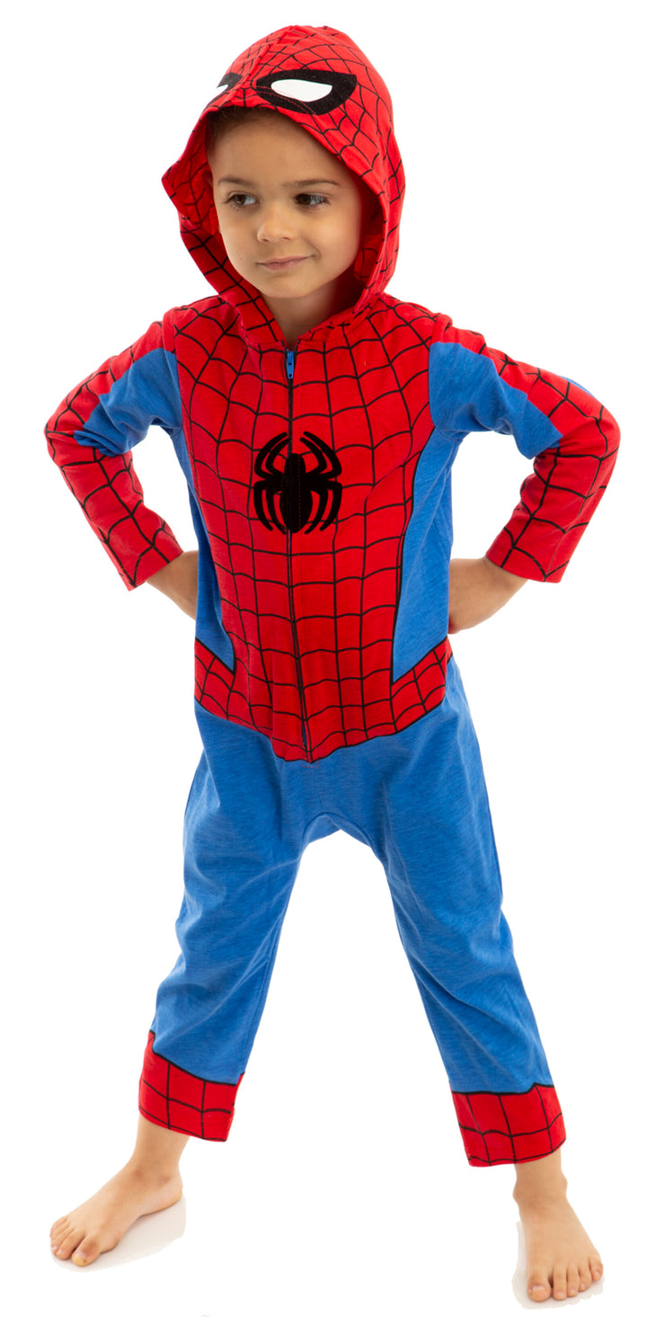 Marvel Avengers Spider-Man Zip Up Cosplay Coverall