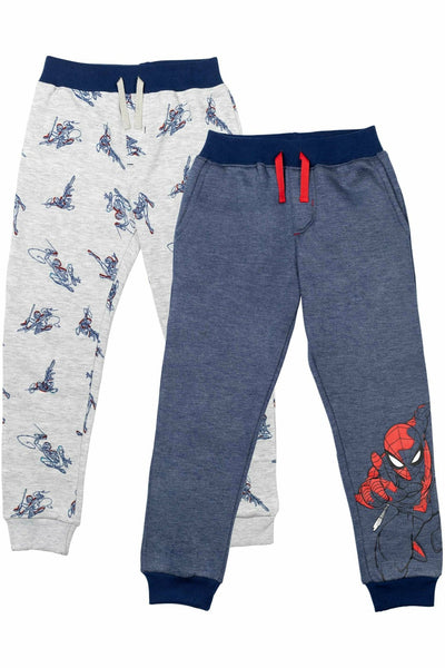 Marvel Avengers Spiderman 2 Pack Pants Blue / Grey - imagikids