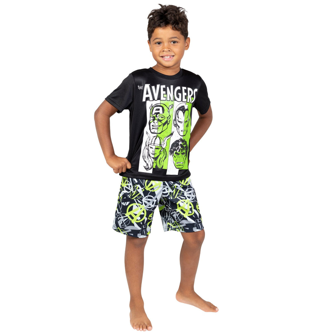 Marvel Avengers T - Shirt and Shorts Outfit Set - imagikids