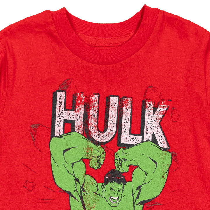 Marvel Avengers The Hulk 2 Pack Long Sleeve T - Shirts - imagikids