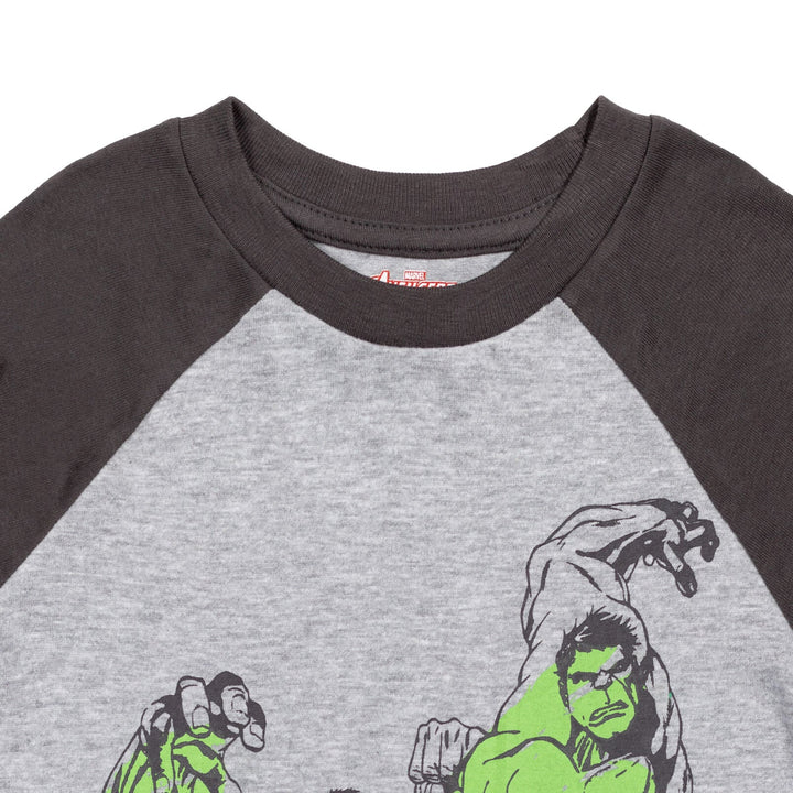 Marvel Avengers The Hulk 2 Pack Long Sleeve T - Shirts - imagikids