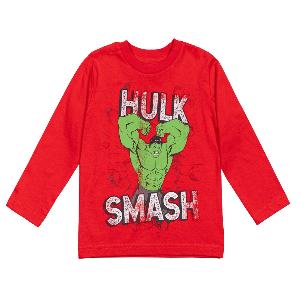 Marvel Avengers The Hulk 2 Pack Long Sleeve T - Shirts - imagikids