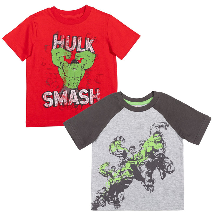 Marvel Avengers The Hulk 2 Pack T - Shirts - imagikids