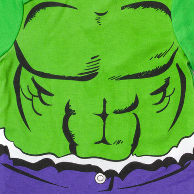 Marvel Avengers The Hulk Bodysuit Pants and Hat 3 Piece Outfit Set - imagikids