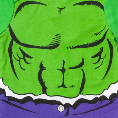 Conjunto de 3 piezas de pantalones y sombrero de Hulk de Los Vengadores de Marvel