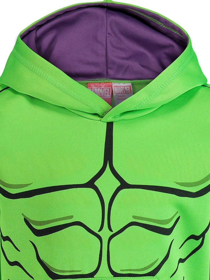 Marvel Avengers The Hulk Fleece Athletic Hoodie - imagikids