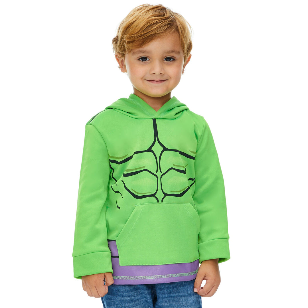 Marvel Avengers The Hulk Fleece Athletic Hoodie - imagikids