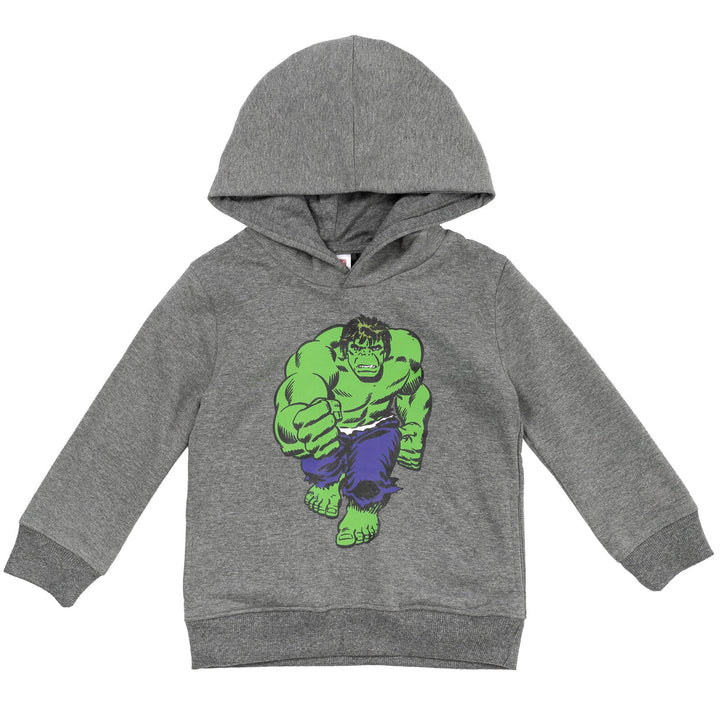 Marvel Avengers The Hulk Fleece Pullover Hoodie - imagikids