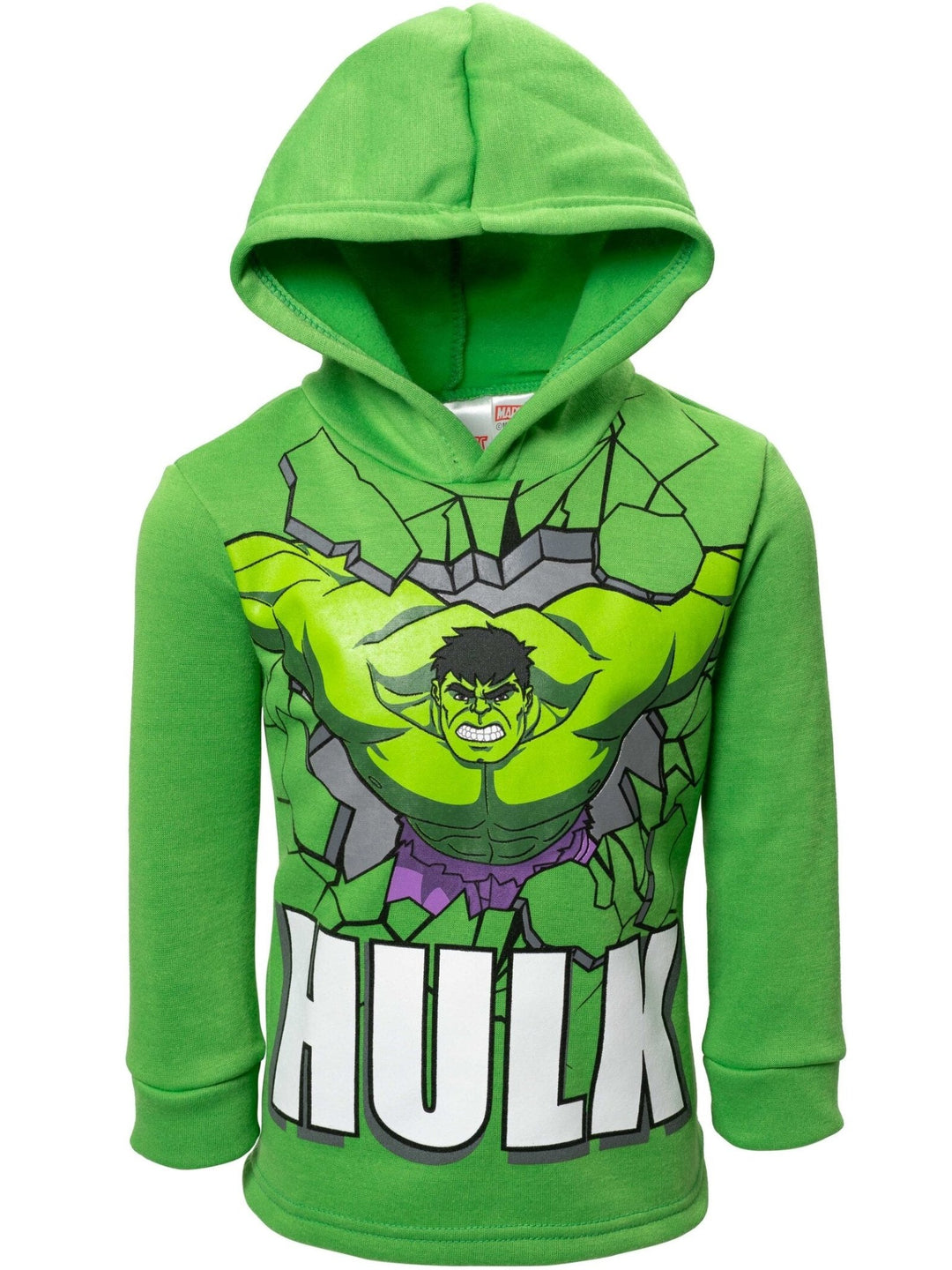 Marvel Avengers The Hulk Fleece Pullover Hoodie and Pants Outfit Set - imagikids