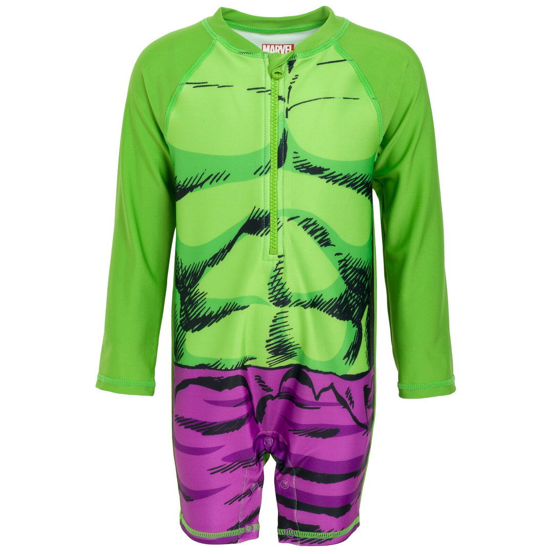 Marvel Avengers The Hulk One Piece Bathing Suit - imagikids